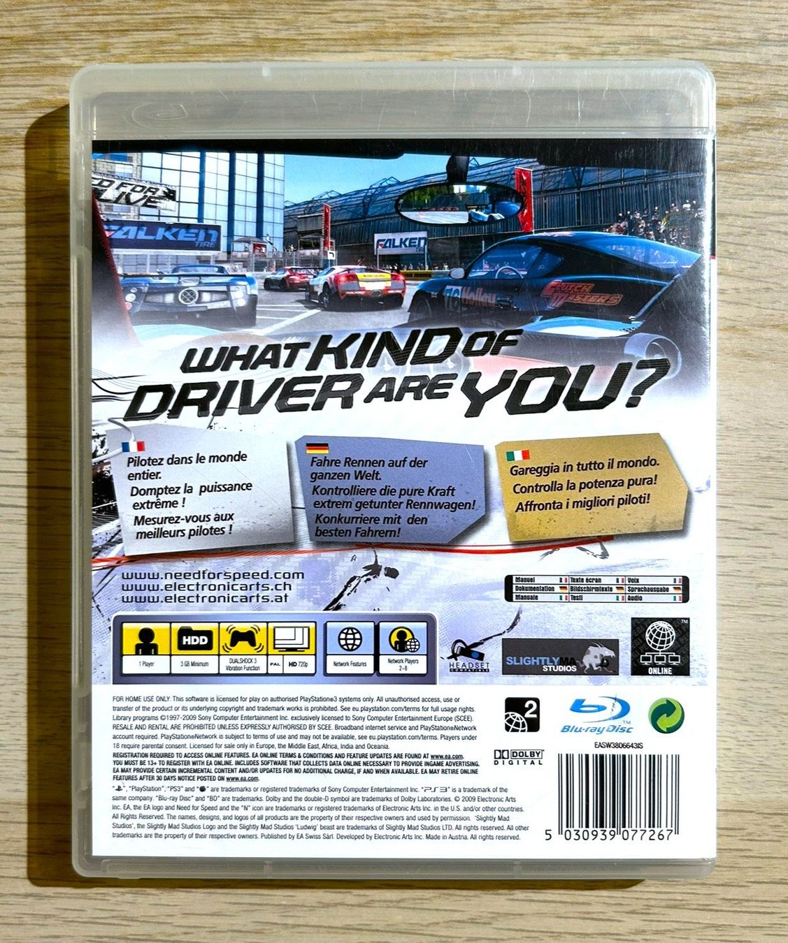 Sony Giochi: Need for Speed Shift PS3 – Usato da St. Gallen venduto da Alpine.Arcade 1