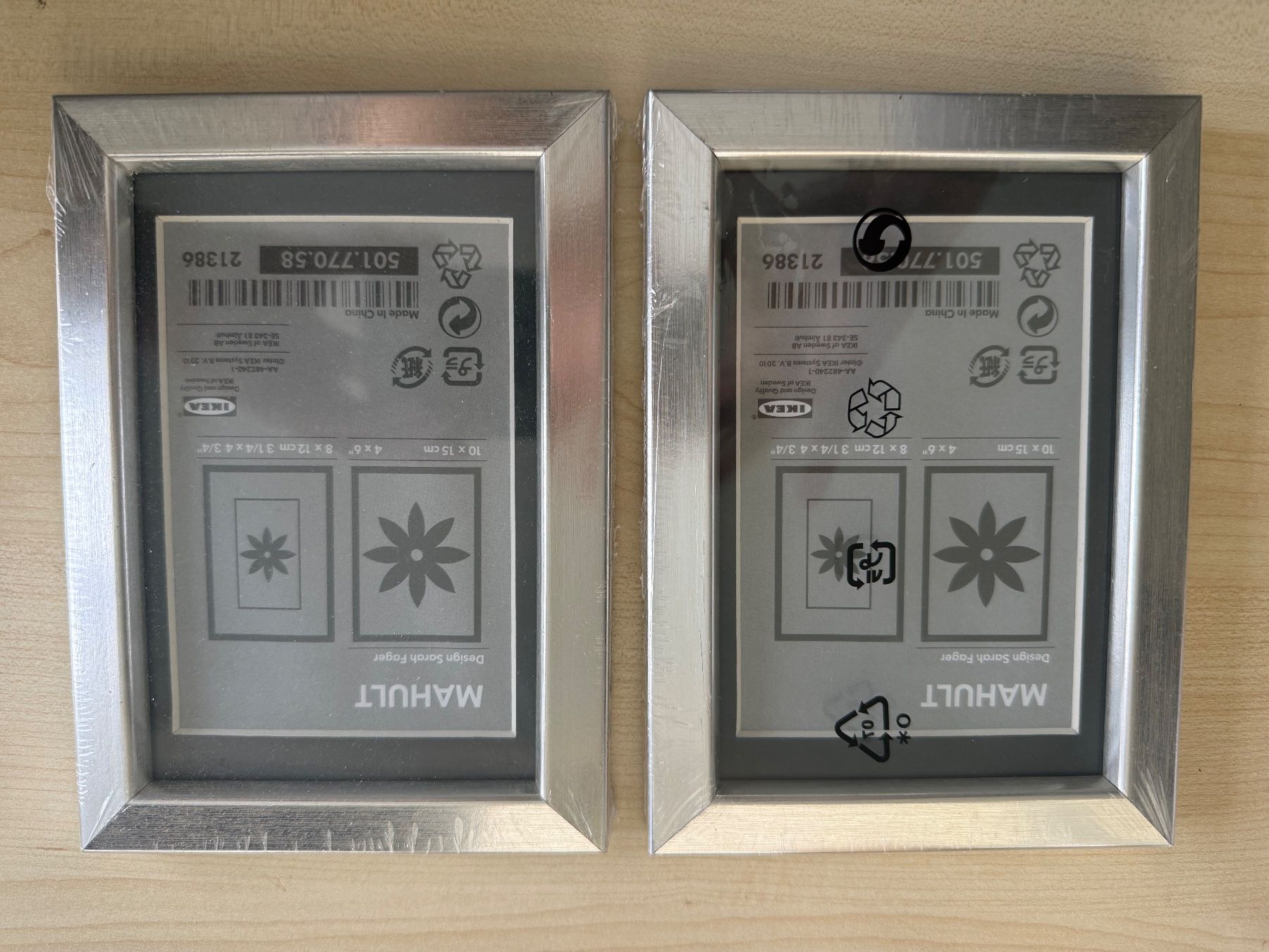 Ikea Cornici: Bilderrahmen 10x15cm silber – Nuovo e nell'imballaggio originale da Zürich venduto da AnKe_15