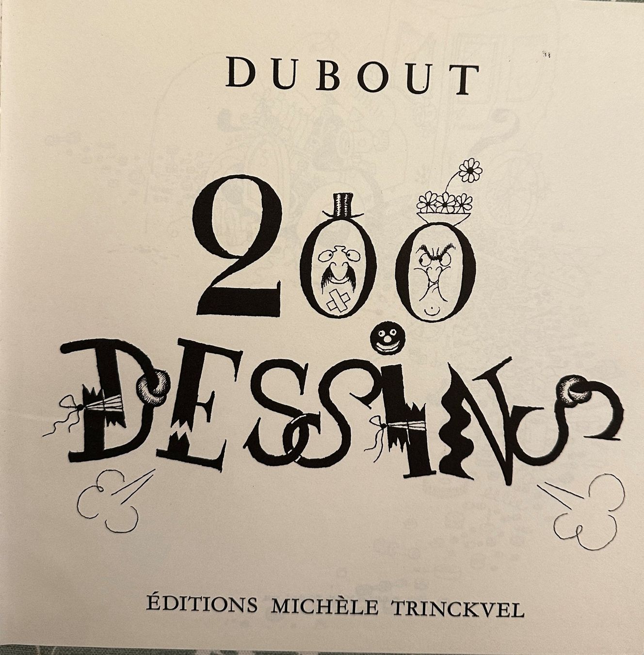 Comics: Dubout 1974, mit einigen Zeitungsausschnitte – Gebraucht aus Basel von Bingis 2
