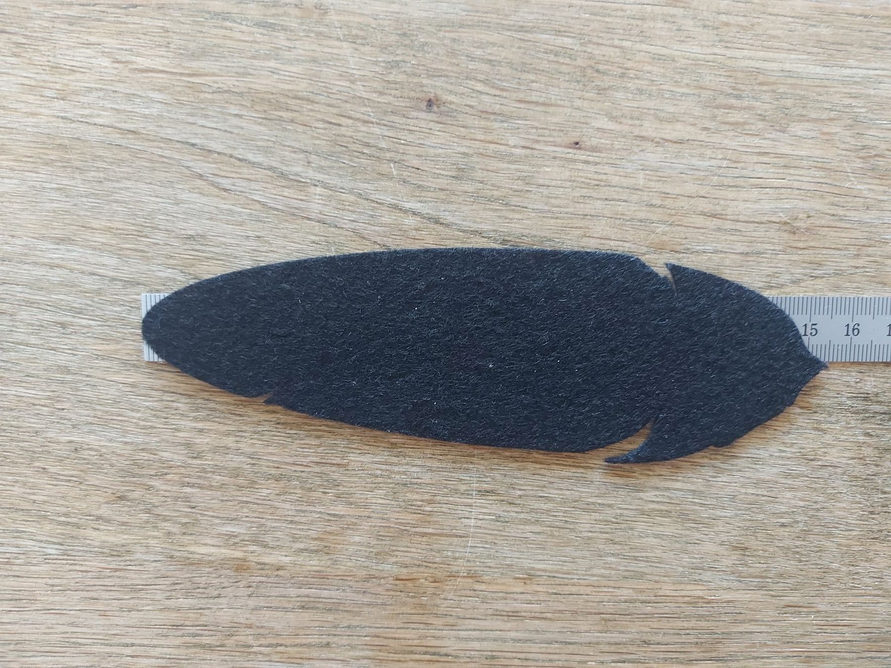 Kissen: 6 Stk Filz Federn Felt Feathers – Neu (gemäss Beschreibung) aus Langenthal von zelgaz 5