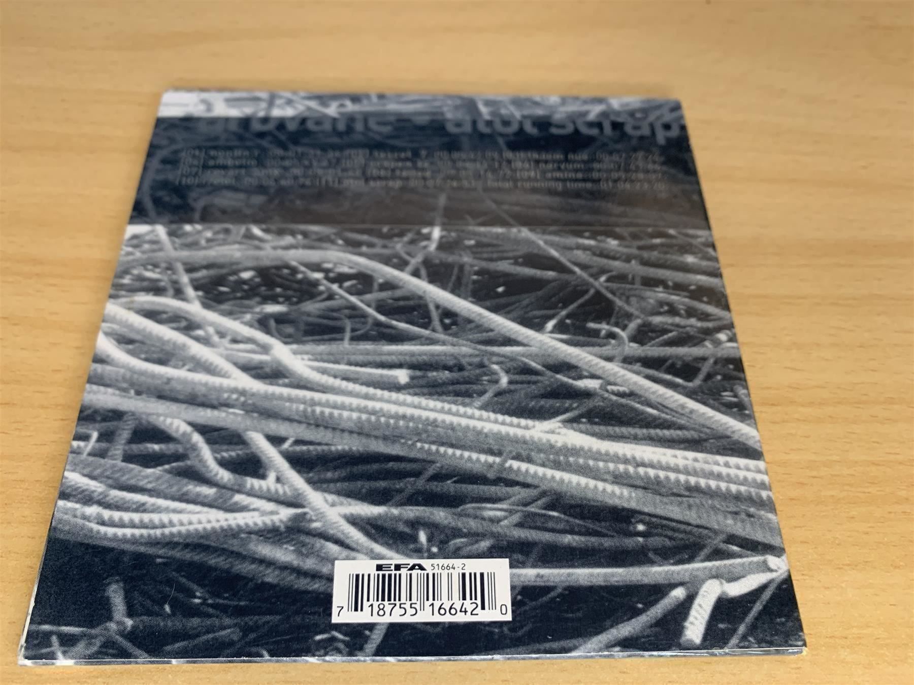 CDs: Arovane – Atol Scrap – Gebraucht aus Rikon im Tösstal von Alpenmutz 1