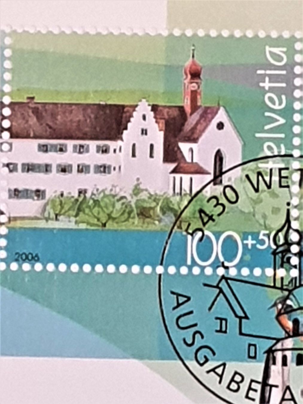 Tutti i francobolli: (43)  2006 NABA I - Kloster Wettingen ET – Usato da Schwarzhäusern venduto da Inot3 4