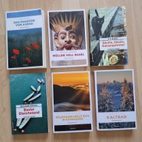 6x Krimi, Büchersammlung, Romane