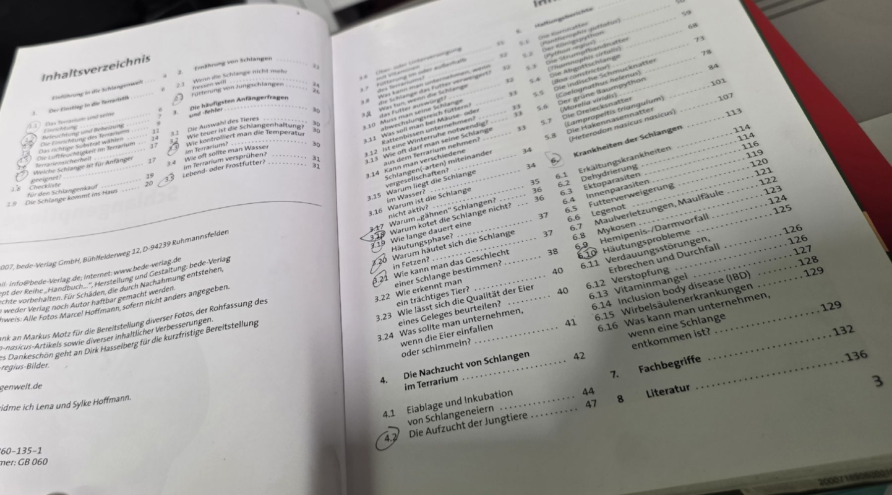 Libri: Schlangenpflege Handbuch (BUCH) – Usato da Reinach BL venduto da _MasterK_ 2