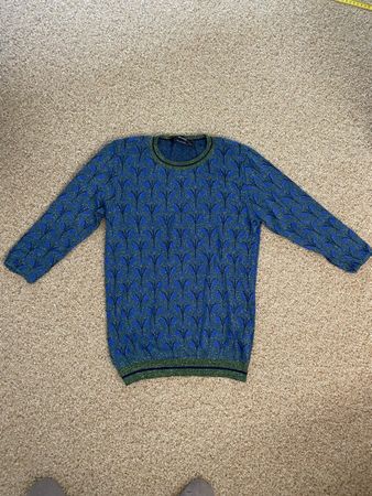 Joli pull fantaisie avec lurex Hallhuber taille M