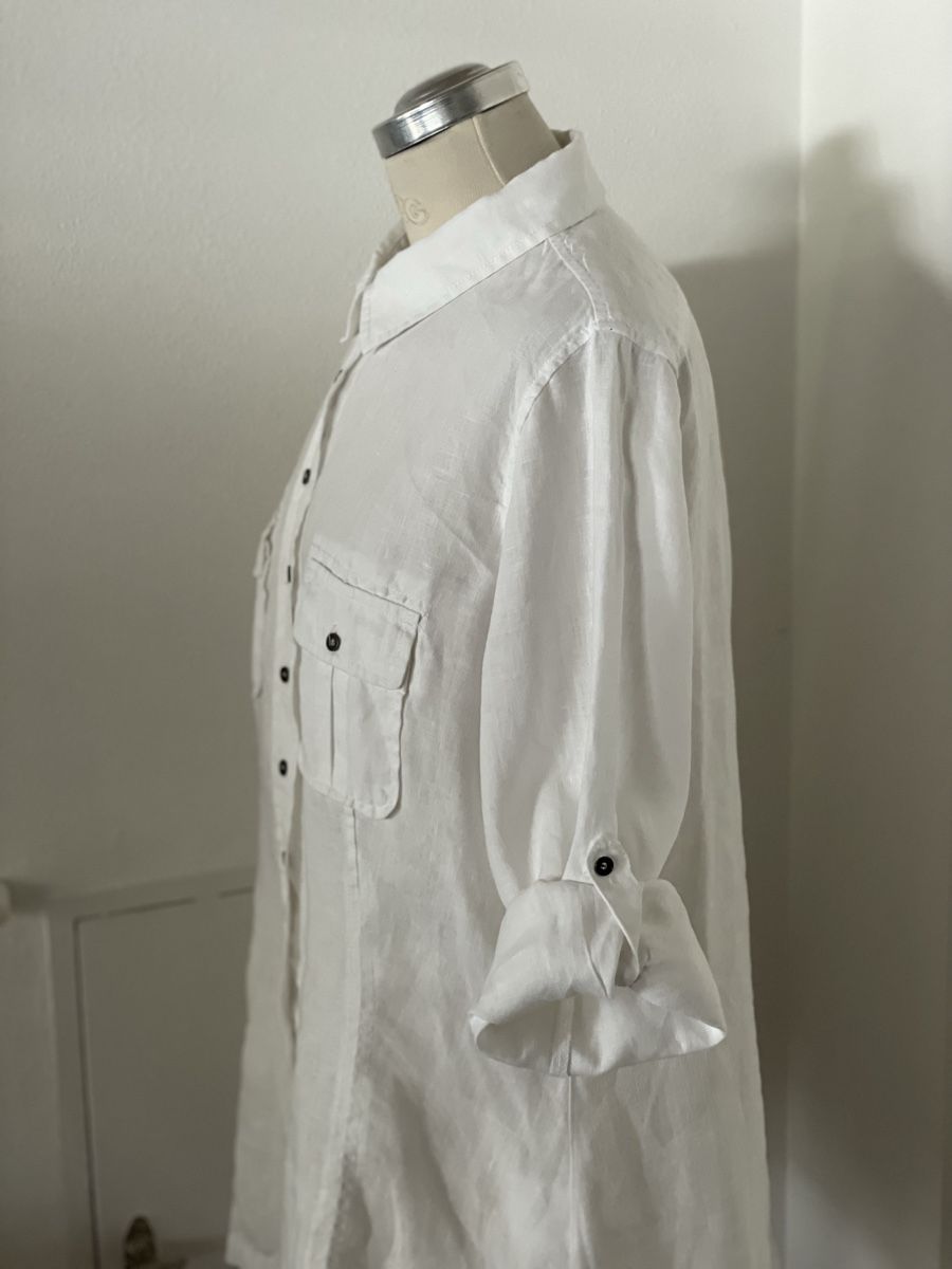 Camicette: Leinen Bluse Malvin Hamburg 42 – Usato da Schaffhausen venduto da marakesch41 3