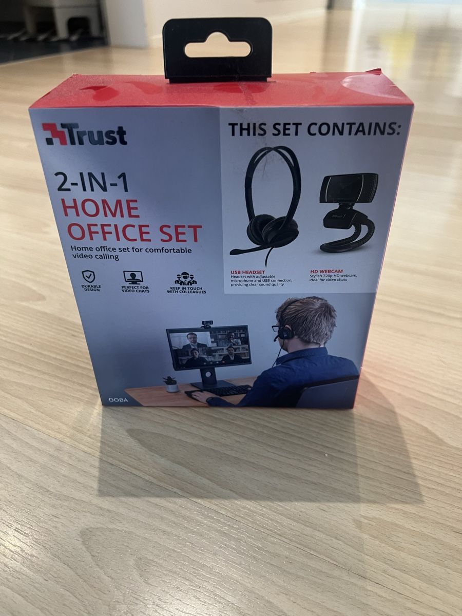 Webcams: Trust Home Office Set: Webcam + Headset - Neuwertig! – Neu und originalverpackt aus Fehraltorf von flo0606 2