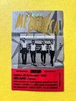 METALLICA-BIGLIETTO CONCERTO MILANO 1996 FORUM