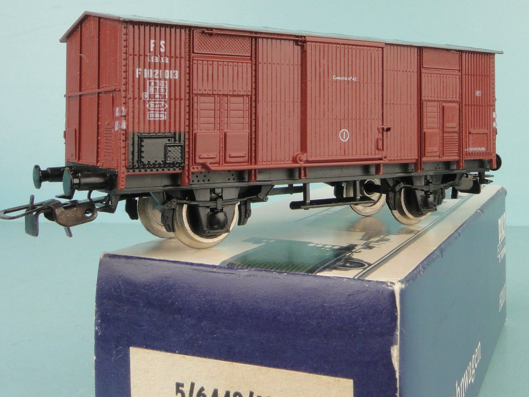 Piko Trains électriques: Piko H0 6448 FS Spitzdachwagen – D'occasion à Bülach par cann11