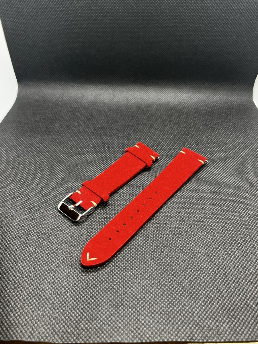 Bracciali & Braccialetti: Cinturino in pelle scamosciata – Nuovo (secondo la descrizione) da Pregassona venduto da TheWatchClub