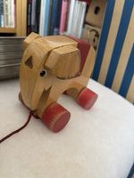 Holz Elefant HABA Ziehspielzeug antiker Zustand