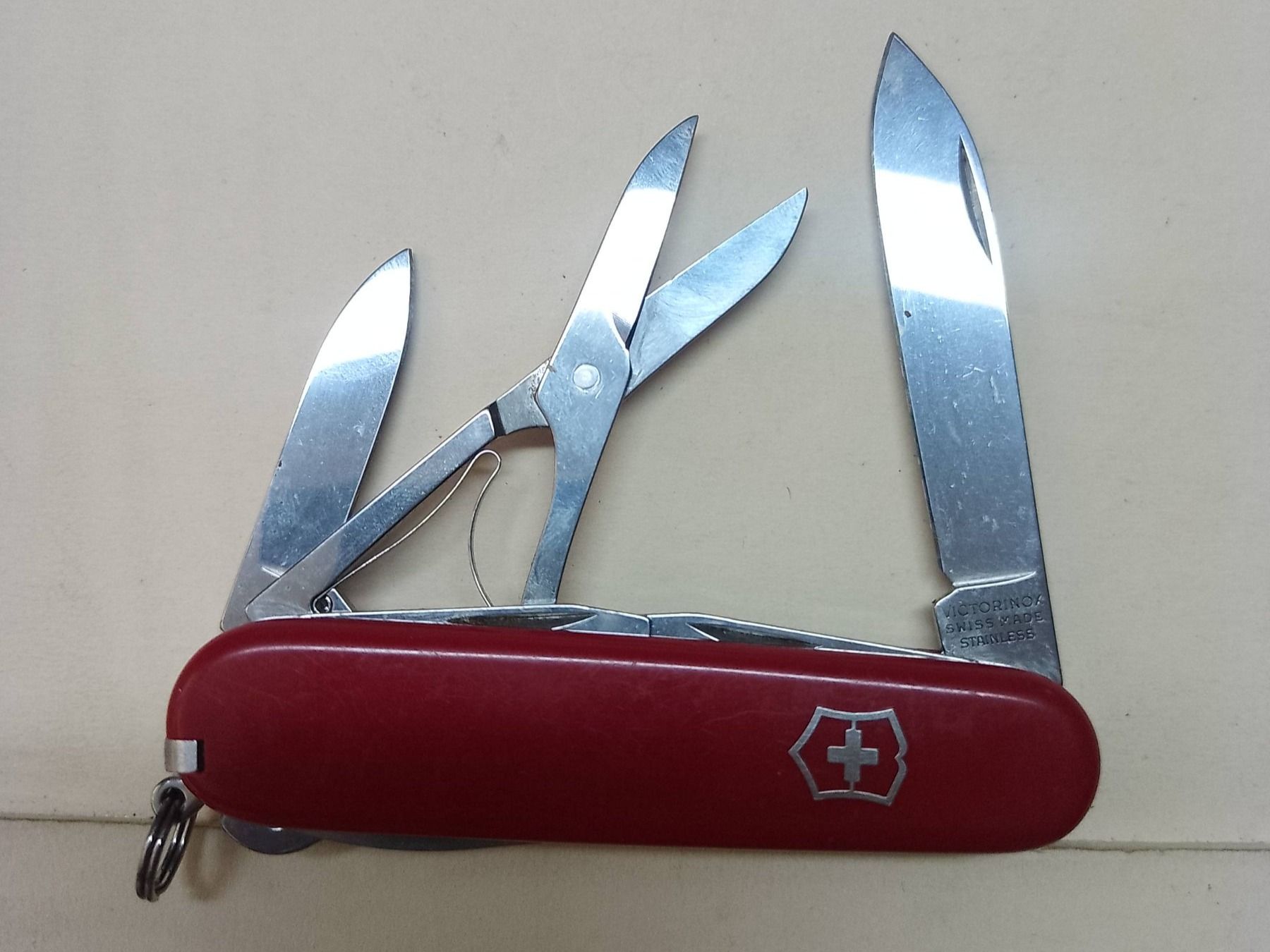Victorinox Coltelli tascabile: Messer - Victorinox - "cornercard" - pubblicitario – Nuovo (secondo la descrizione) da Sorengo venduto da 74in 2