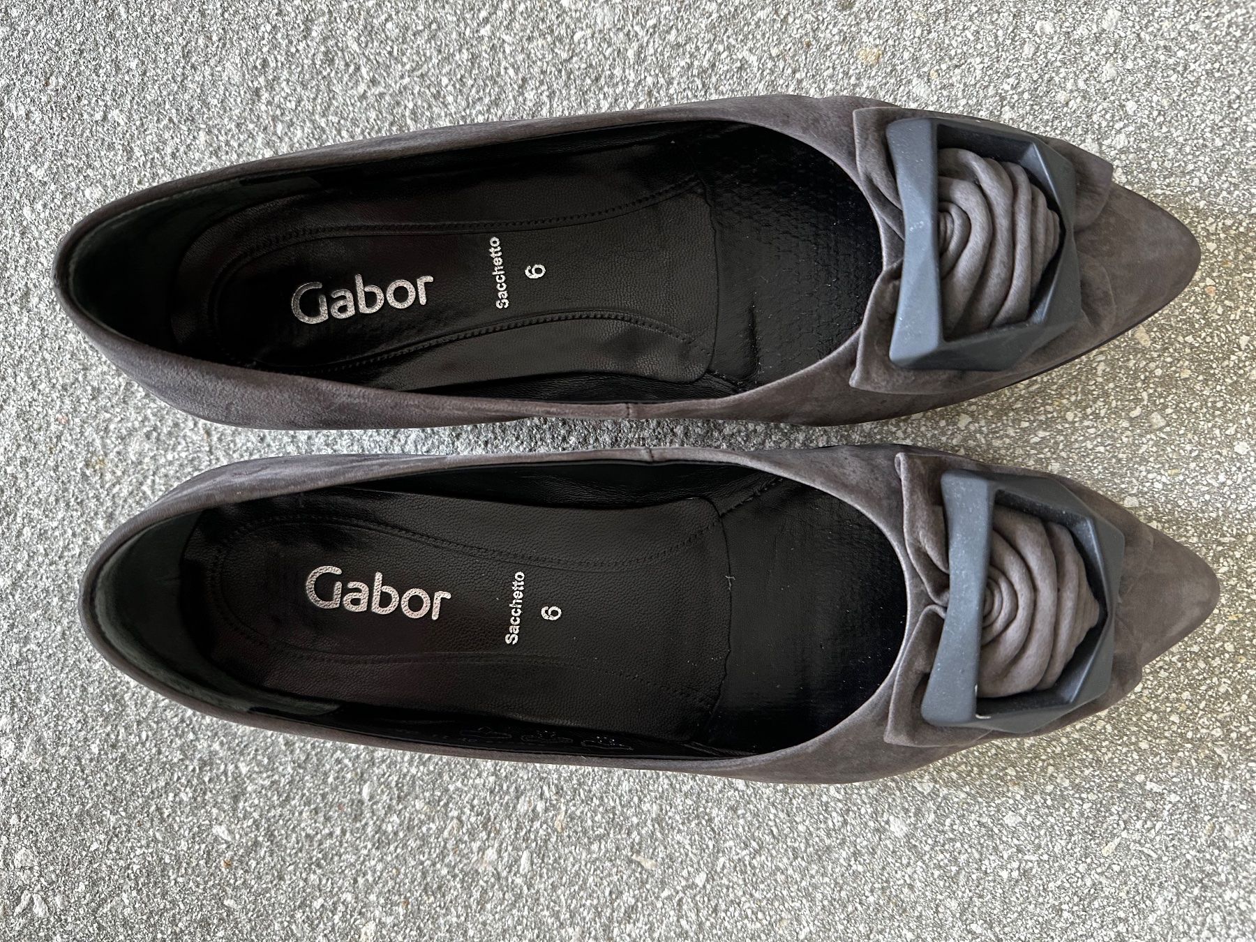 Gabor Scarpe da donna: Gabor Schuhe Gr. 6  / 39 grau – Usato da Wangen SZ venduto da futura14 4