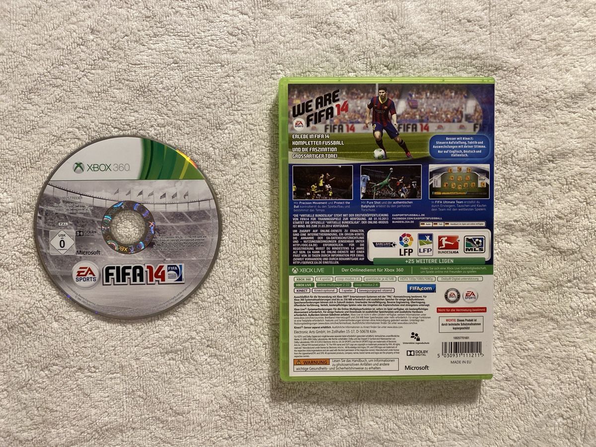 Microsoft Giochi: FIFA 14 XBOX 360 – Usato da Reichenbach i. K. venduto da Daniel840 1