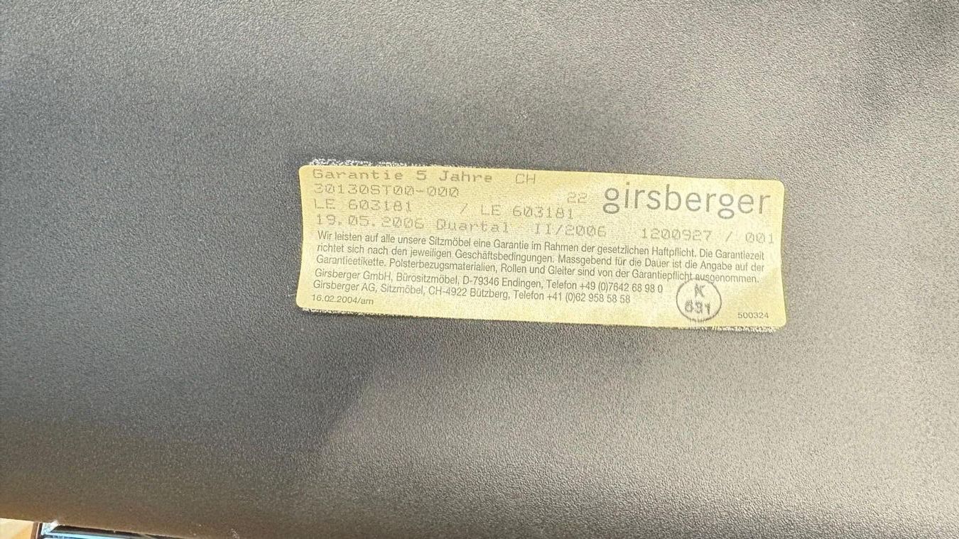 Girsberger Tische: Besprechungstisch inklusive Stühle – Gebraucht aus Minusio von brindisi150 4