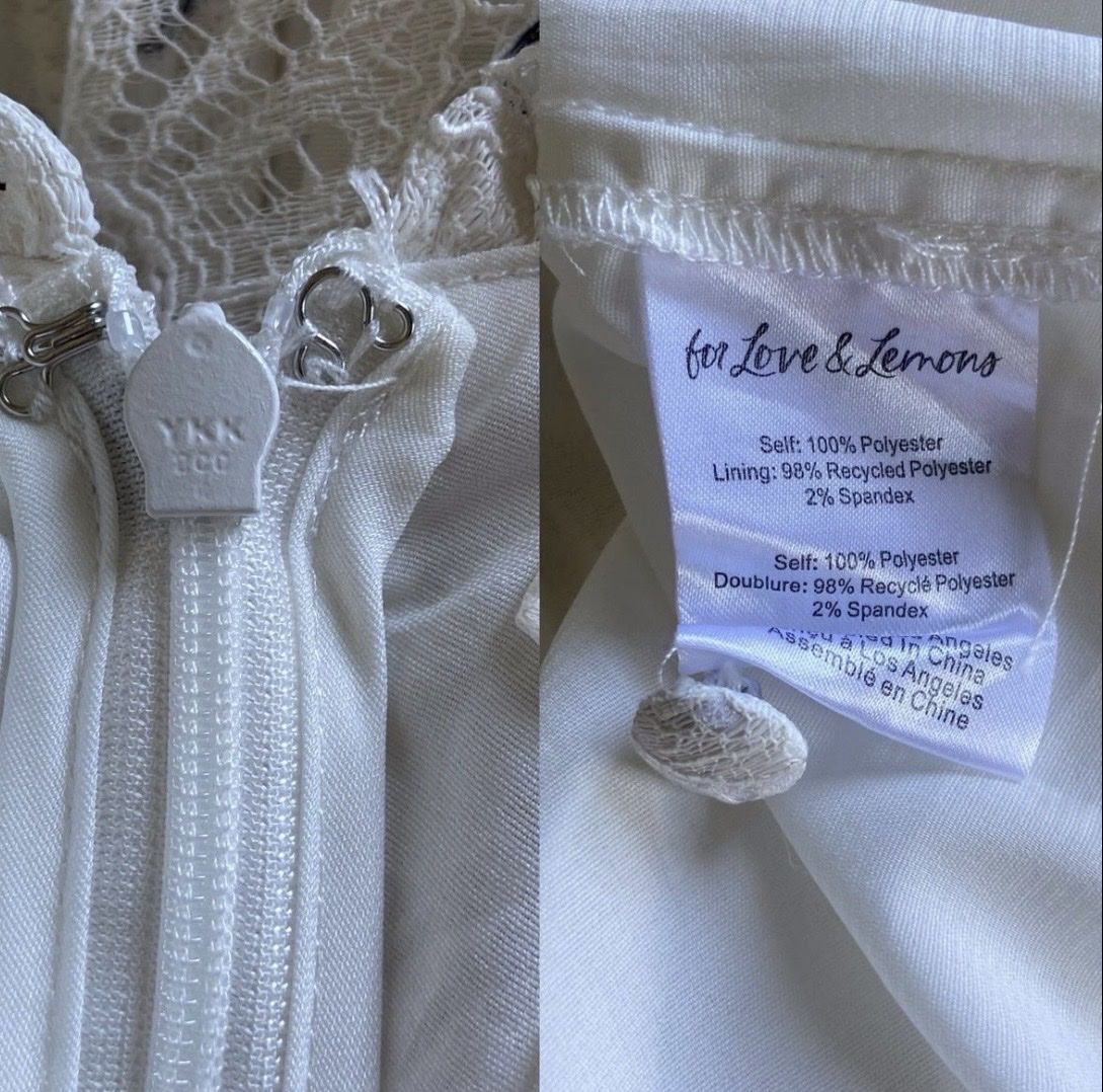 Kleider: For Love & Lemons Minikleid Spitze, Gr. M, neuwertig! – Neu (gemäss Beschreibung) aus St. Gallen von mania03 3