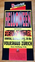 Original Konzert Plakat HELLOWEEN 1993 Freaks of Nature ZH