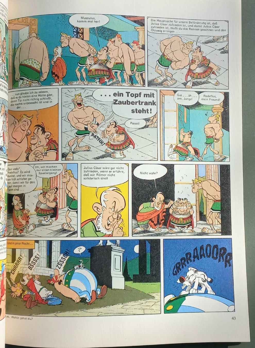 Fumetti: Comic - Asterix XII - bei den Olympischen Spielen – Usato da Niederuzwil venduto da lubimaja 3