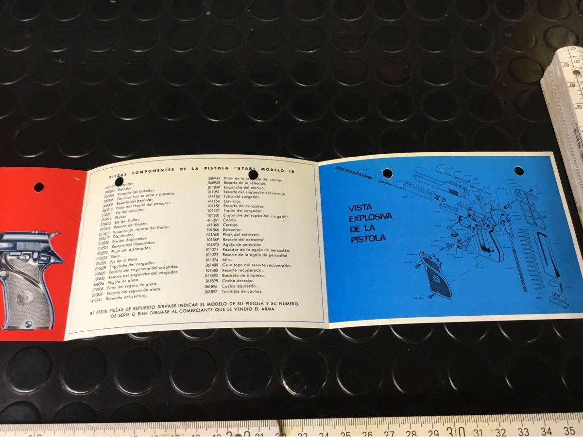 Libri: WAFFEN ANLEITUNG STAR MOD. IR  7.65 – Usato da Cama venduto da anto_a 2
