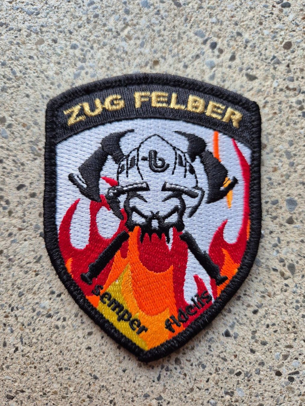 Schweizer Armee Placchette & Badge: *** Zugsbadge  mit klett *** – Usato da Riedholz venduto da fr_sIruP