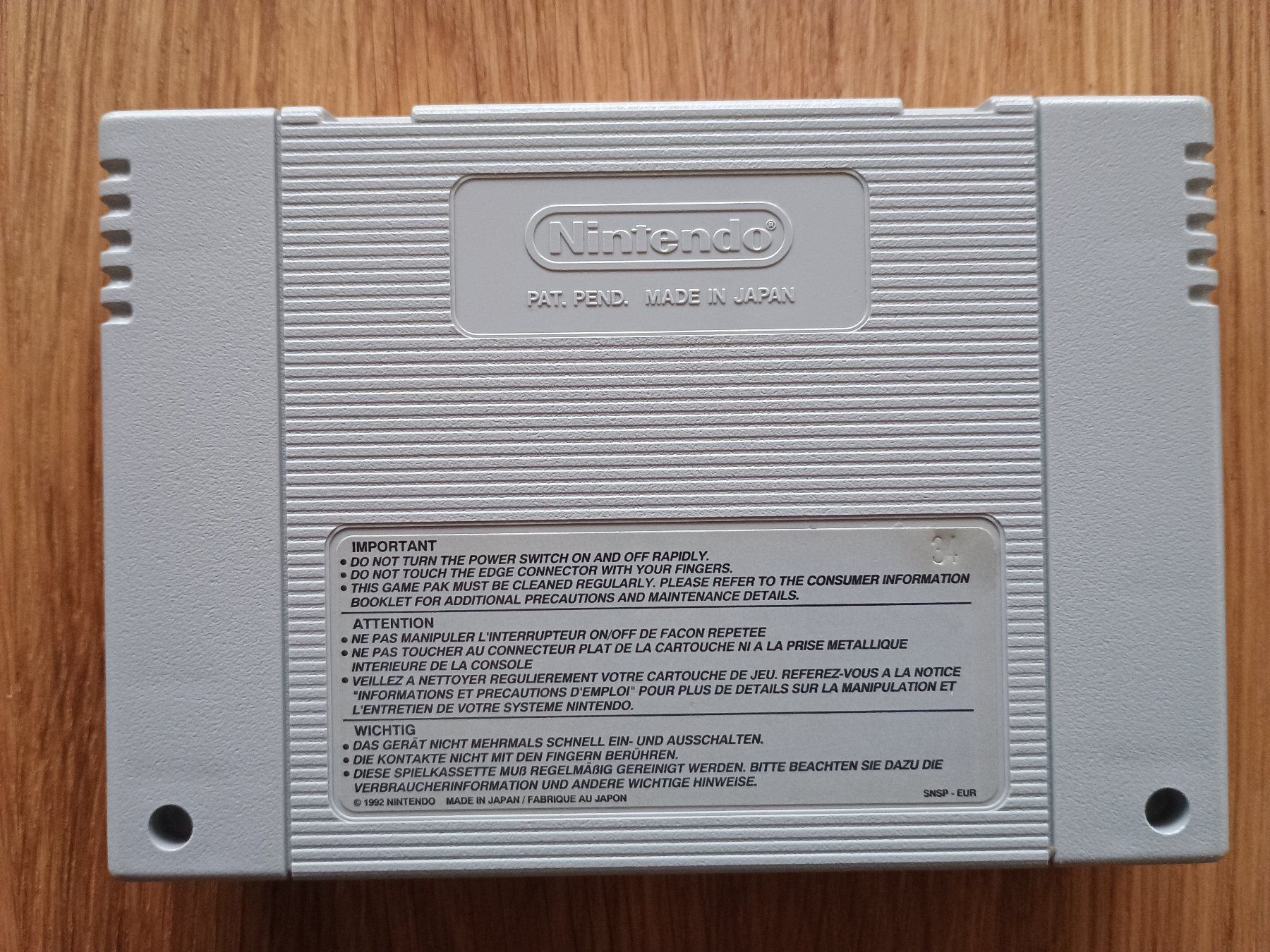 Nintendo Giochi: The Incredible HULK - Super Nintendo SNES Game Marvel – Usato da Kaufdorf venduto da TequilaSunrise 1