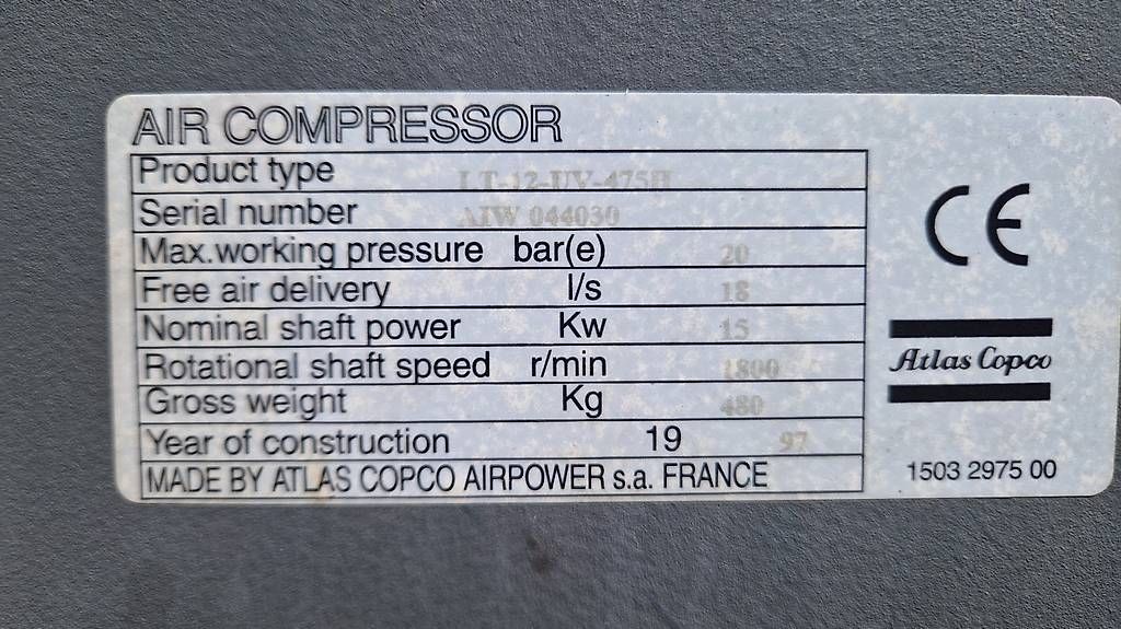 Compressori: Atlas Cobco Kolbenkompressor – Usato da Schangnau venduto da gfeller92 4