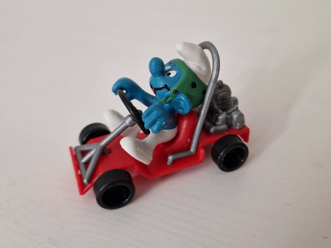 Schleich Statuette: Schleich 40218 Go-Kart Schlumpf – Usato da Root venduto da Tanja.st 1