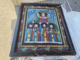 Antike Orthodox Ikone 46x54cm