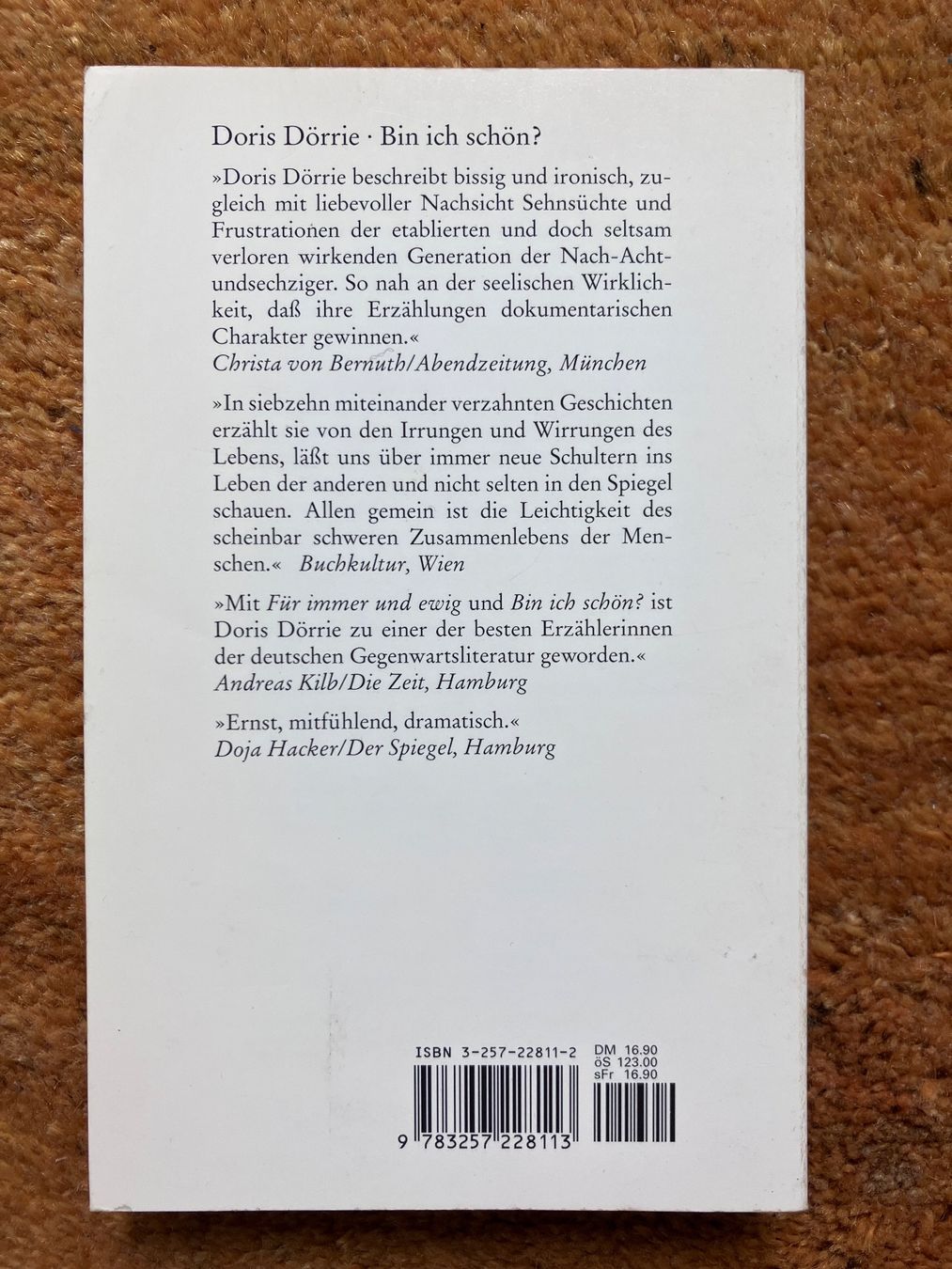 Libri: Doris Dörre - Bin ich schön? – Usato da Zürich venduto da amarelapreto 1
