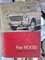 Catalogo Parti di Ricambio Fiat 1100 D (103G)  2Ed. von 1964