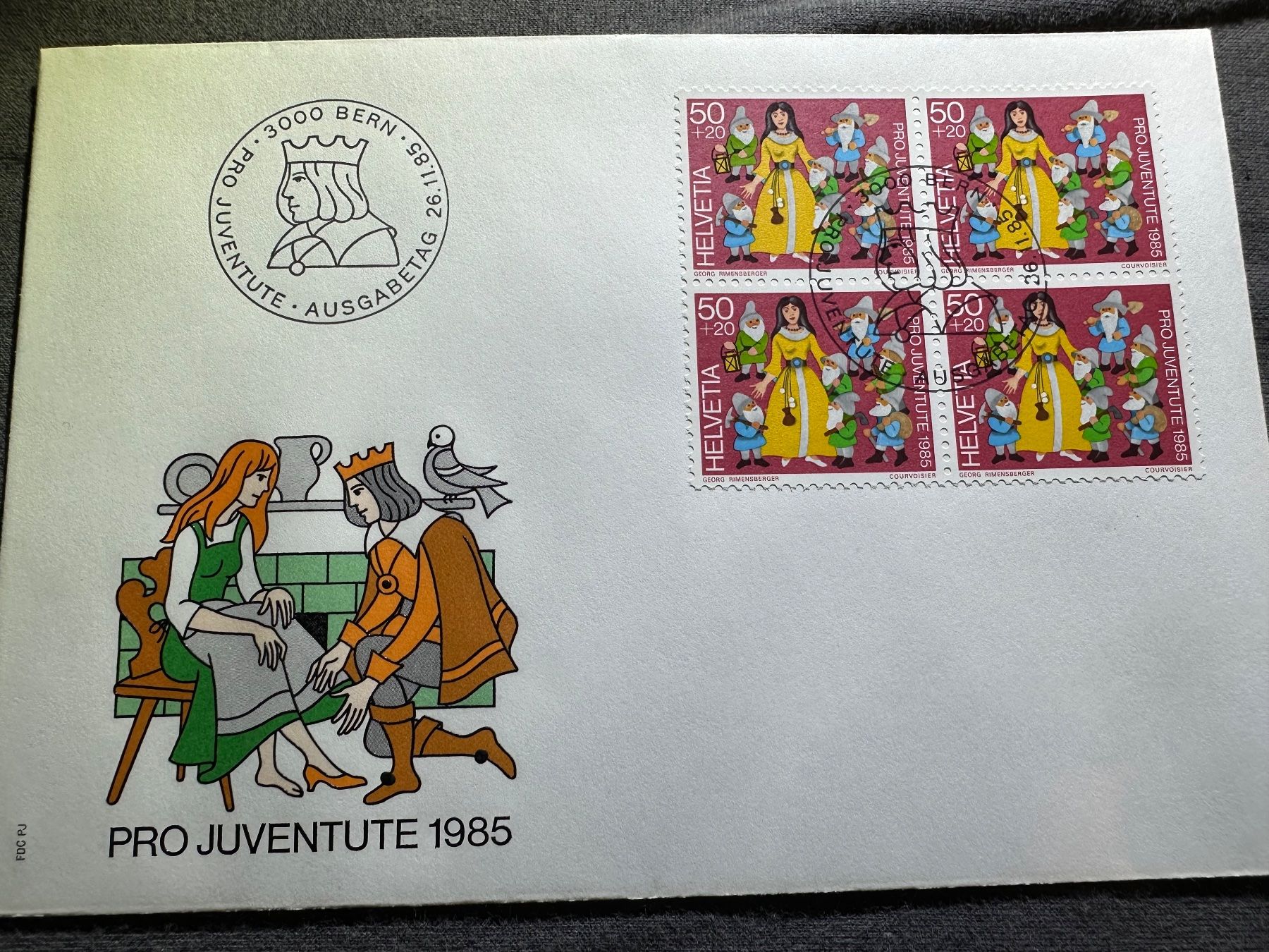 Alle Briefmarken: 1985 FDC Ersttagumschlag – Gebraucht aus Stettfurt von 2442