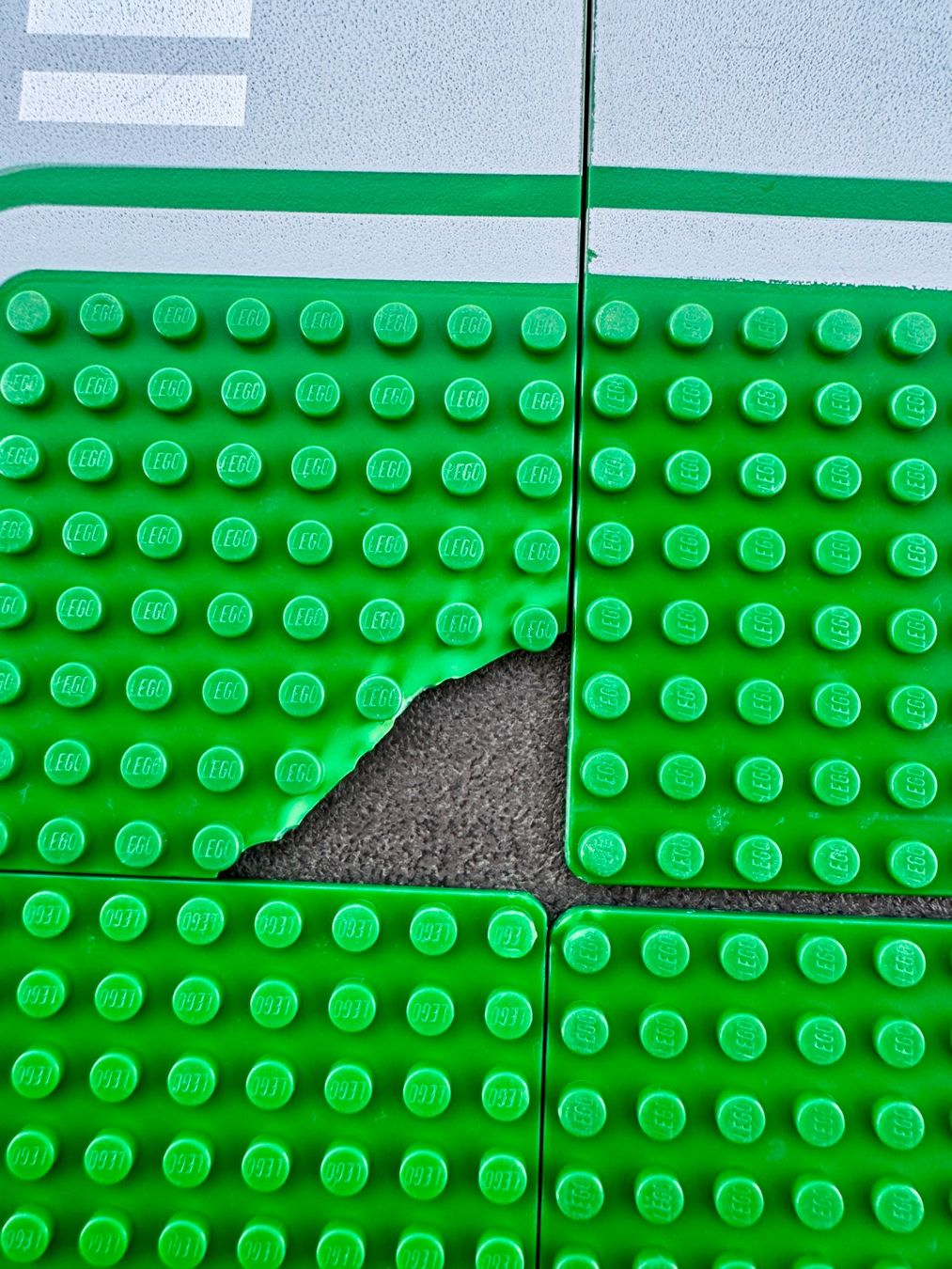 Lego Kit di costruzioni: 11x alte LEGO Strassenplatten Grün – Usato da Rechthalten venduto da hosme_be 4