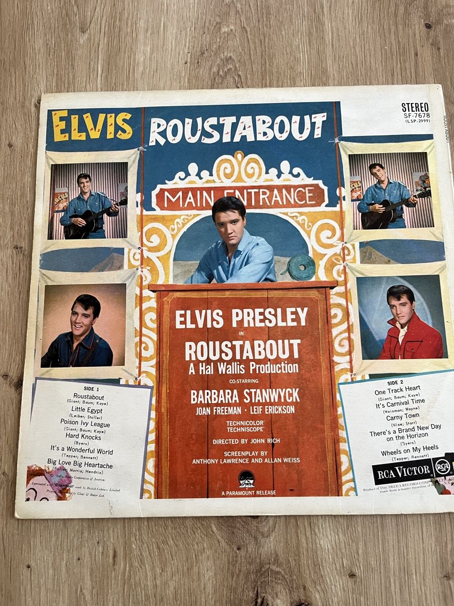 Dischi in vinile: Elvis Presley - Roustabout -  Schallplatte – Usato da Münchenstein venduto da mbc_sbc8 1