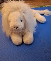 Peluche lion blanc/Plüschtier „weißer Löwe“