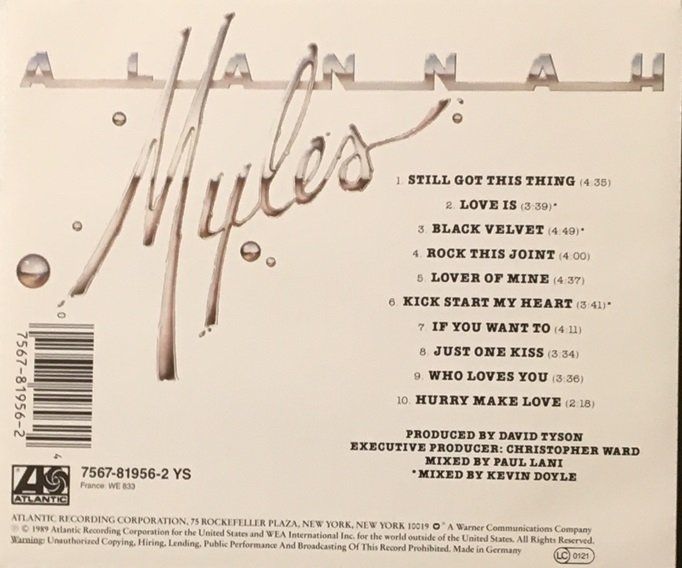 CD: Alannah Myles - Alannah Myles – Usato da Grüningen venduto da azulverde 1
