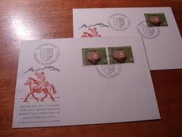 Tag der Briefmarke 1973, Montreux, Brief + Karte