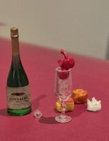 Champagner für Puppenhaus/Puppenstube 