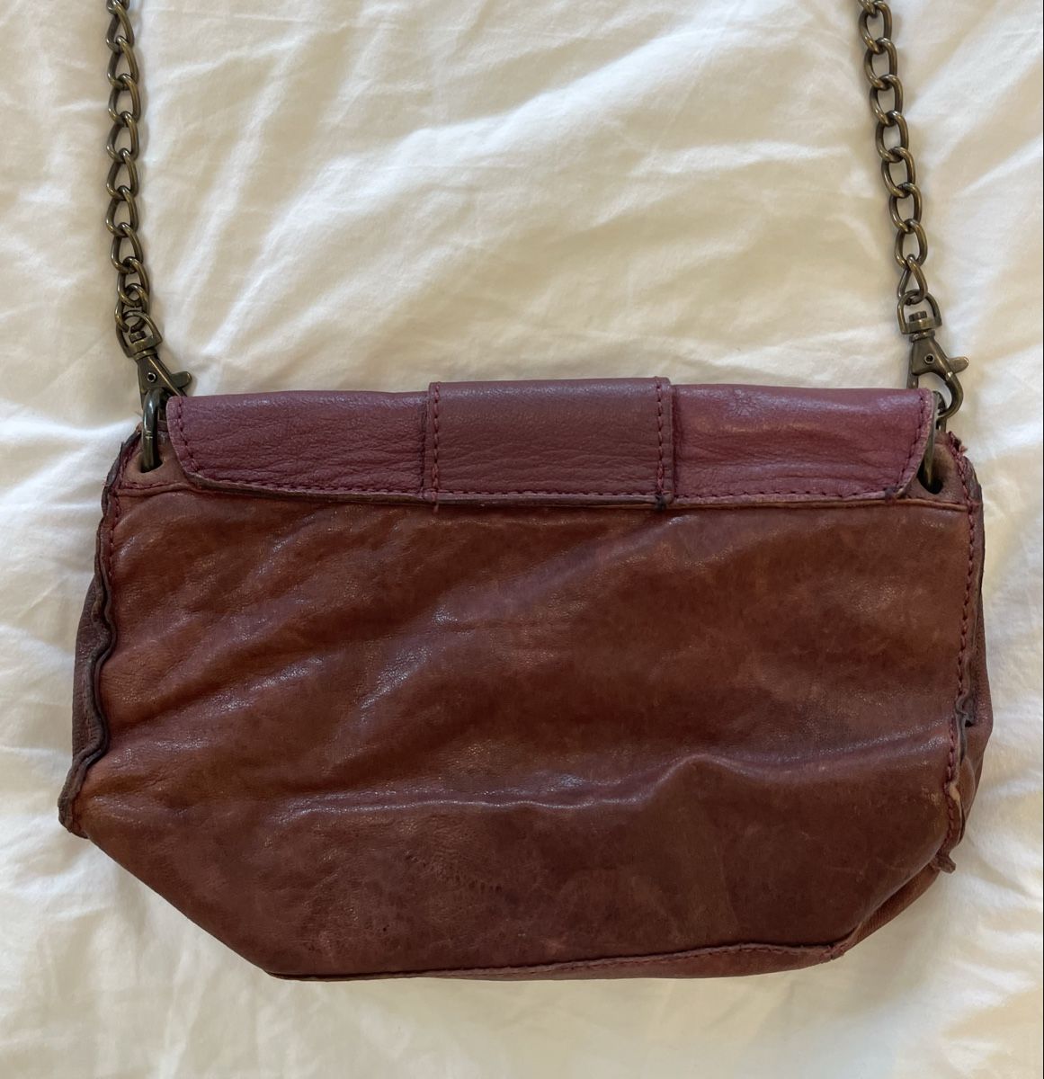 Massimo Dutti Borse da donna: Massimo Dutti Leather Shoulder Bag – Usato da Wabern venduto da alestae 3