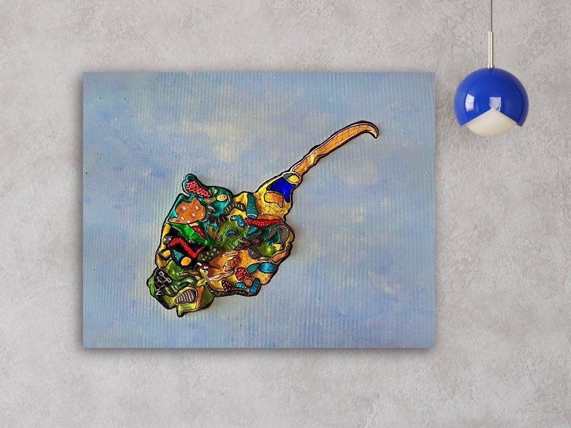 Gemälde: “Vido” 40x50 cm Gemälde – Neu und originalverpackt aus Kreuzlingen von eszanza 6
