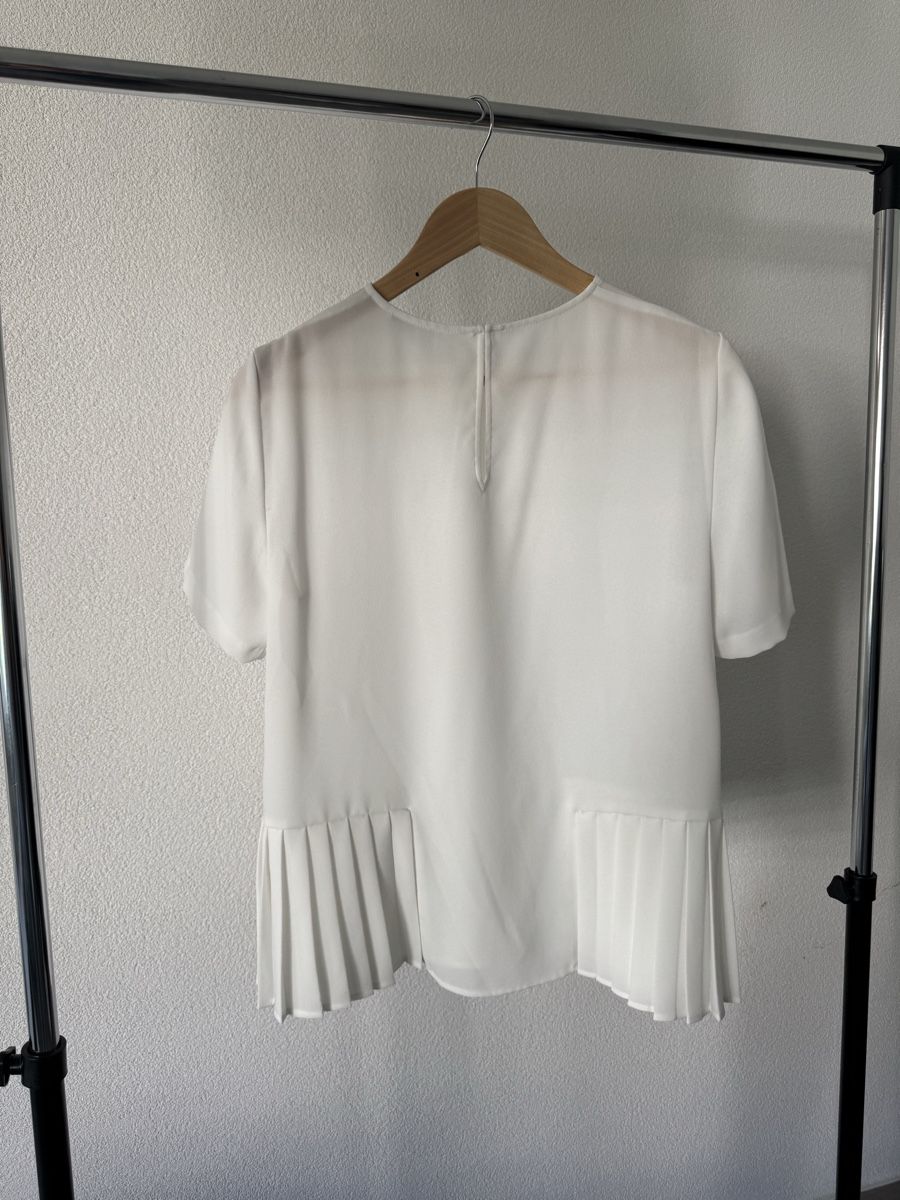 Zara Blusen: Weisse Bluse von Zara, S – Neu (gemäss Beschreibung) aus Granges VS von rvn 2