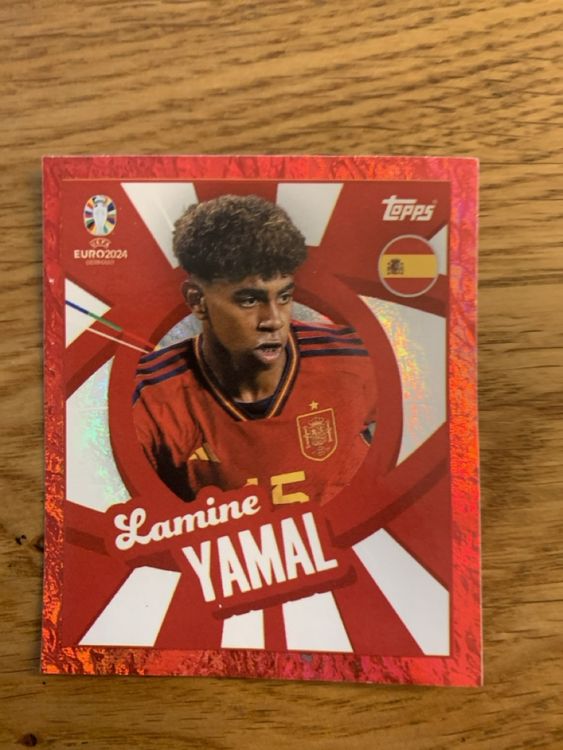 Lamine Yamal Autogrammbild A4 - Vorgedrucktes Signaturfoto Nr. 22