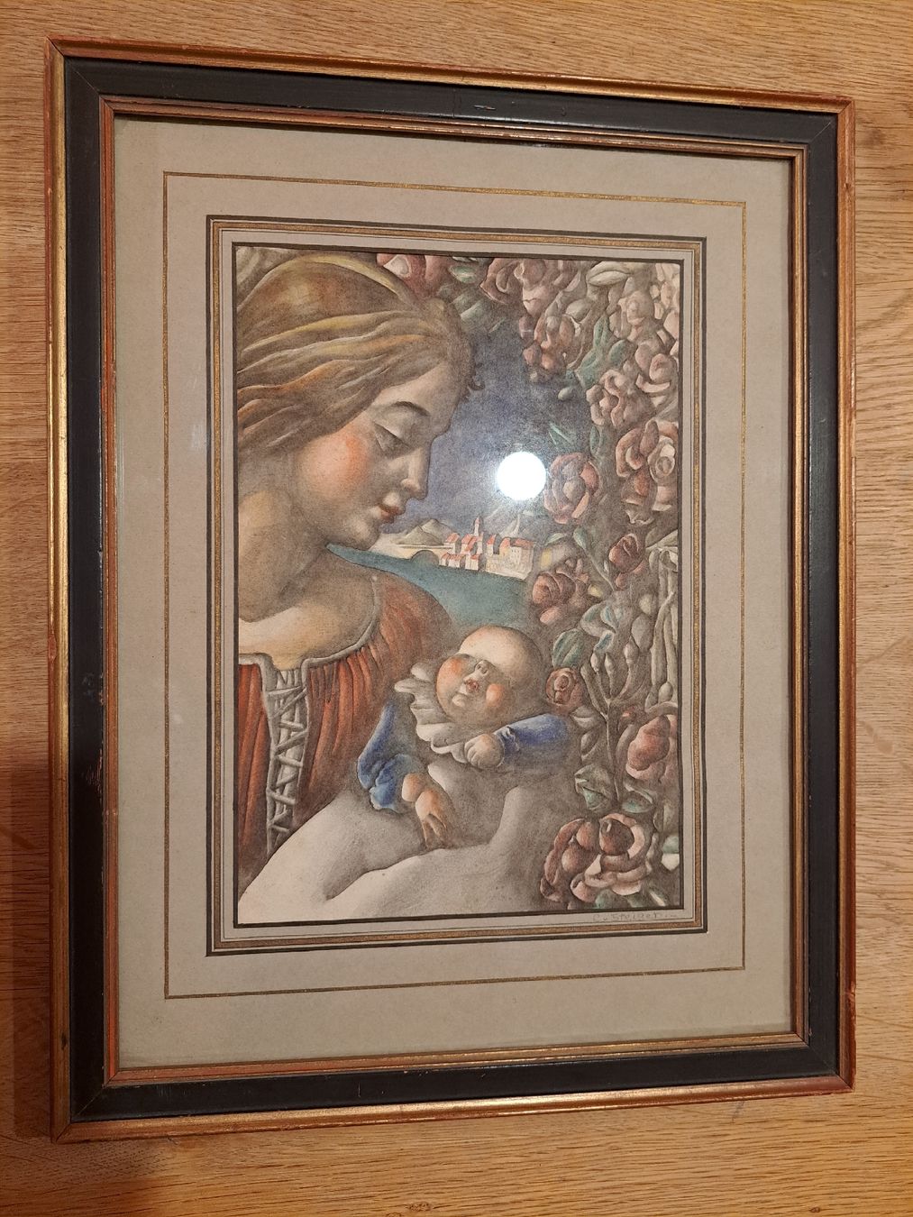 Dipinti: Antikes Aquarell Bild – Usato da Rehetobel venduto da hobirot01 2