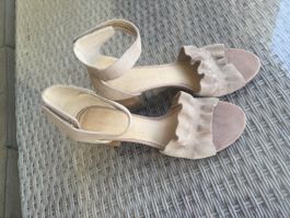 Sandalen Gr. 39 Leder 