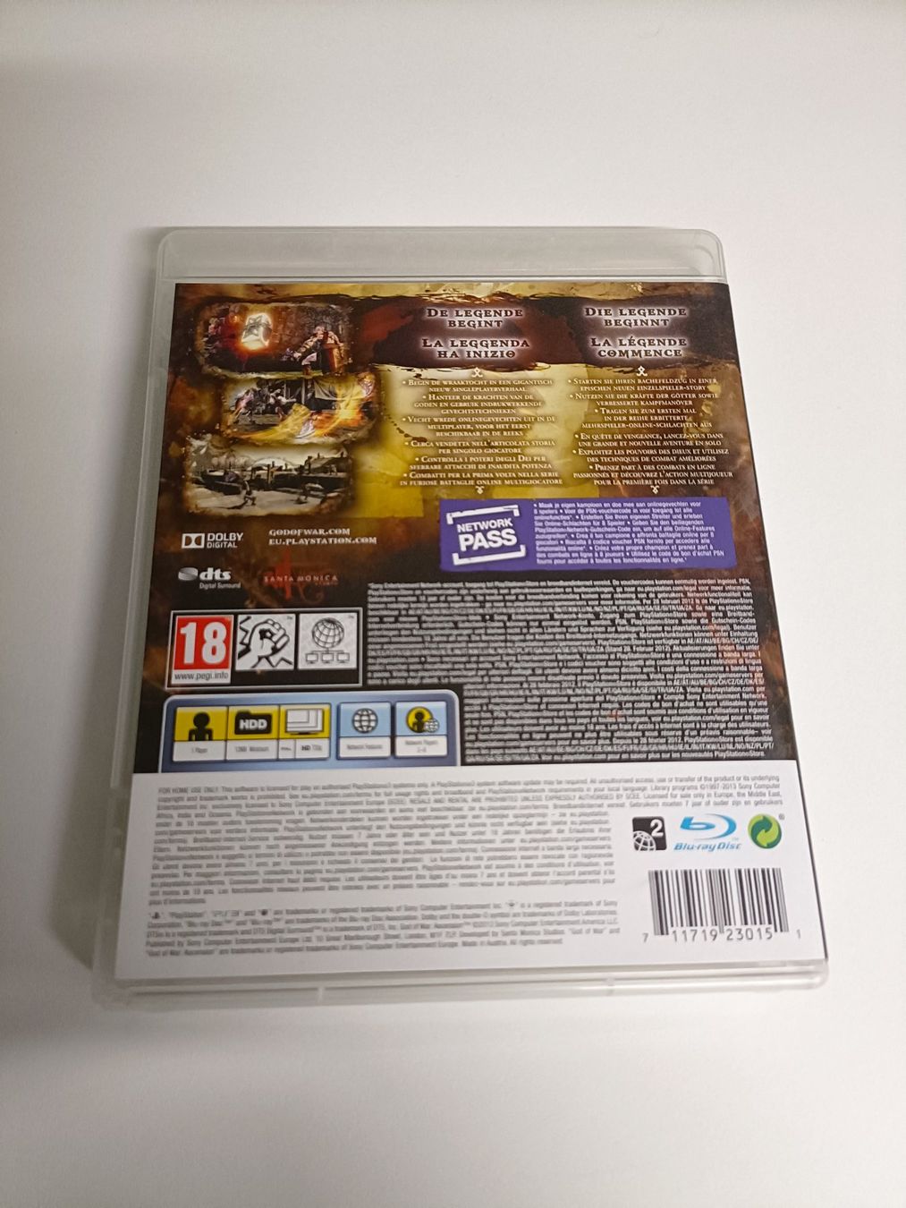 Sony Giochi: God of War Ascension | PS3 – Usato da Köniz venduto da Gamecollect 2