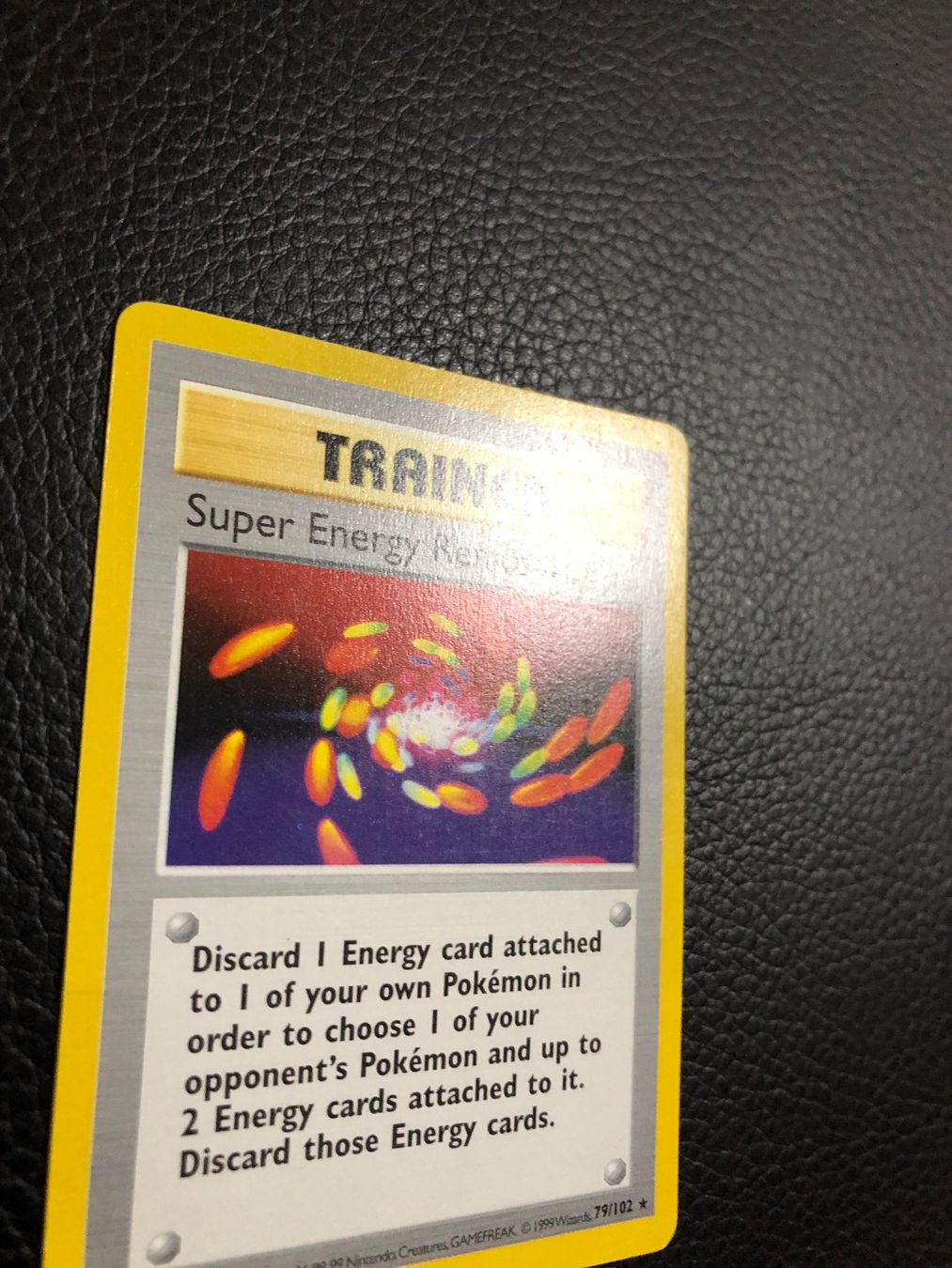 Pokémon Carte collezionabili: Base Set Shadowless - Super Energy Removal rare 79/102 Ab 1 – Usato da Paradiso venduto da Pkmn10 2