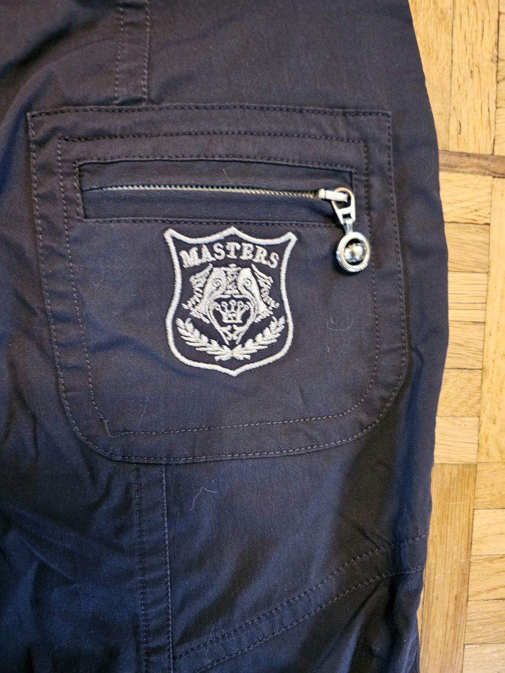 Pantalons: Masters Damen Golf Hose, dunkelblau Gr. 34 – D'occasion à Füllinsdorf par Sunnebliemli7 2