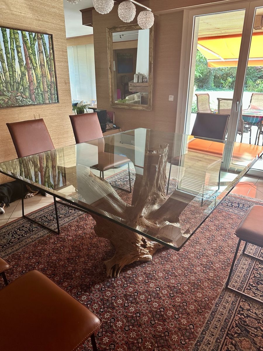 Verres: Glass dining table – D'occasion à Vésenaz par vane14 1