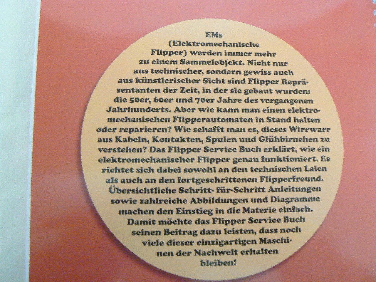Flipper: FLIPPER Service Buch – Nuovo e nell'imballaggio originale da Oberlunkhofen venduto da Paco1 1