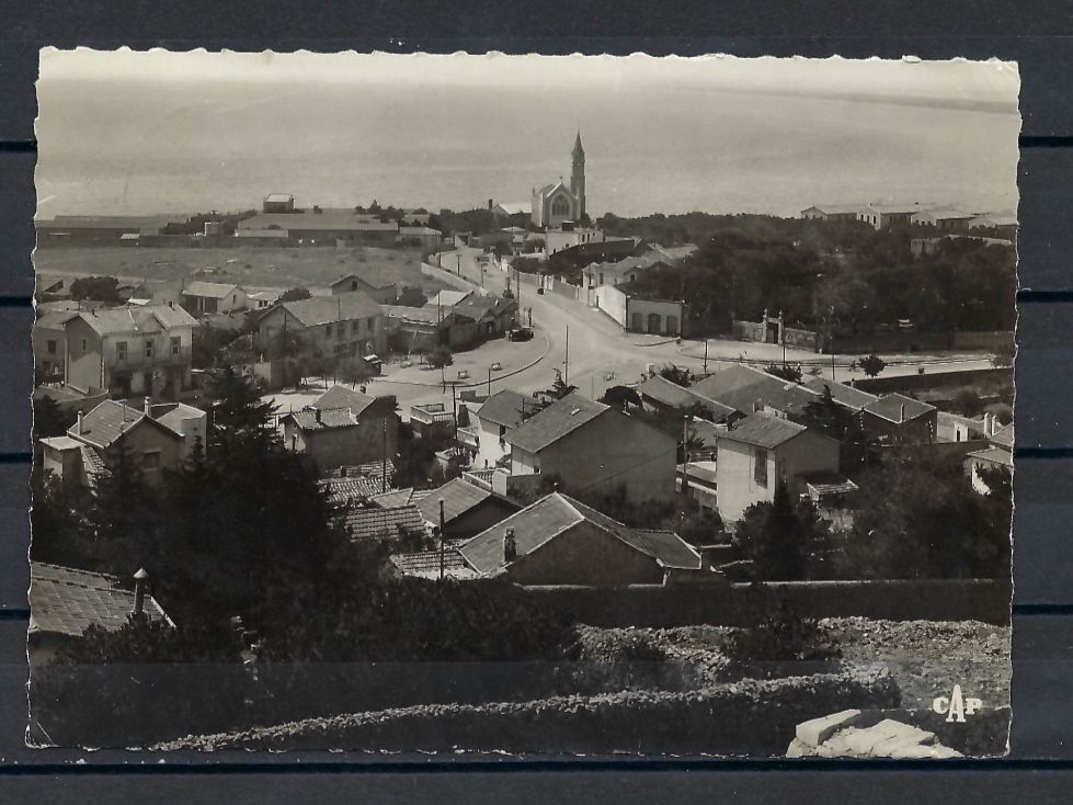 Ansichtskarten: Postkarte Sète - Dorfansicht - 1951 – Gebraucht aus Bronschhofen von Imsr