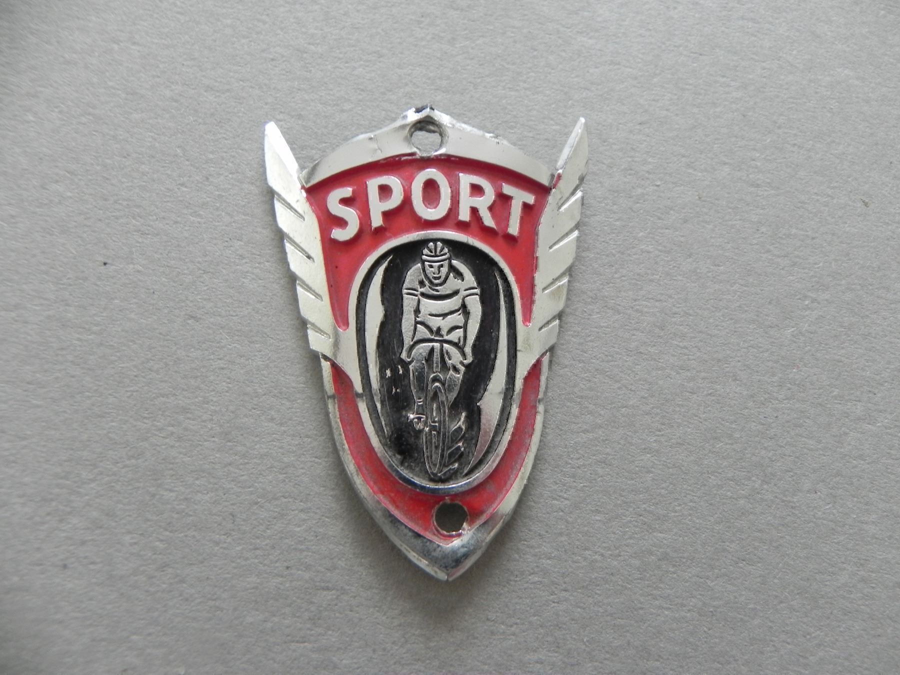 Insegne: Sport Velo Rad Emblem Schild – Usato da Siebnen venduto da krimsie